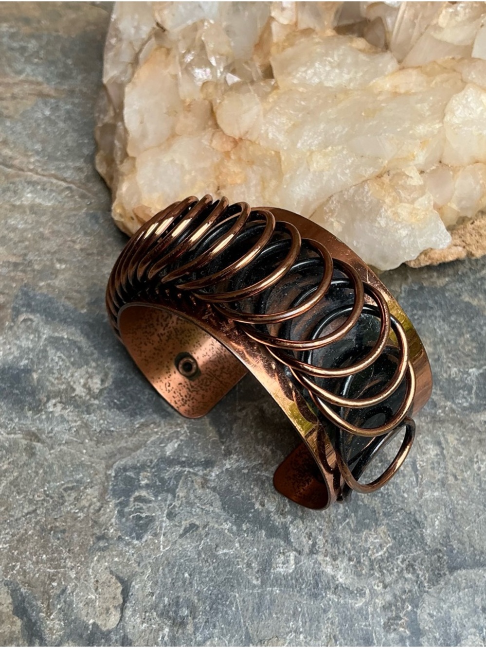 Mid Century Vintage Retro Renoir Copper Cuff